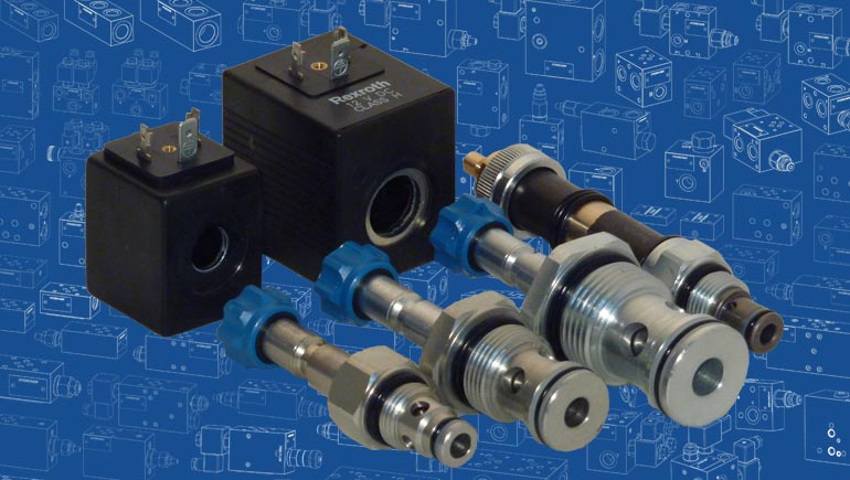 Electrically operated cartridge valves