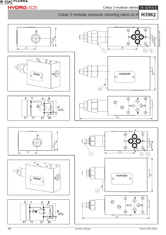 Page 322 Hydrover Hydraulic Integrated Circuits Catalogue